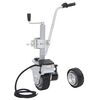 vidaXL Neuswiel gemotoriseerd 12 V 350 W aluminium