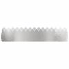 vidaXL Gazonranden 20 st 103 x 0,05 x 22 cm Roestvrij staal zilver