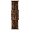 vidaXL Boekenkast / kamerscherm 80x24x96 cm bewerkt hout gerookt eiken