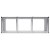 vidaXL Plantenbak 120x40x80 cm gegalvaniseerd staal