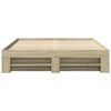 vidaXL Bedframe zonder matras hout sonoma eikenkleurig 160x200 cm