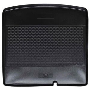 vidaXL Kofferbakmat Zwart Rubber