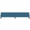 vidaXL Boxspringbed met matras Donkerblauw 80 x 210 cm Stof