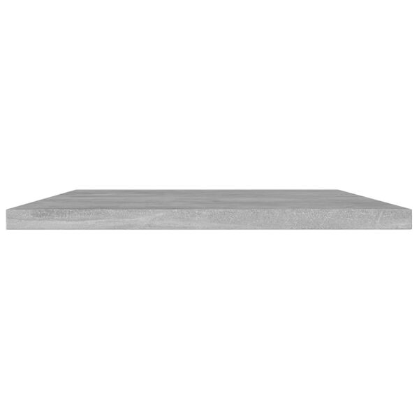 vidaXL Wandschappen 4 st 100x20x1,5 cm bewerkt hout betongrijs