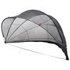 vidaXL Pooldome 546 x 516 x 250 cm 185T polyester met PU-coating Zwart