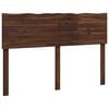 vidaXL Live Edge Hoofdbord ROSTOCK Donkerbruin 140 cm