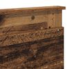 vidaXL Hoofdbord met hoofdeinde Oud Hout 180 cm Bewerkt hout