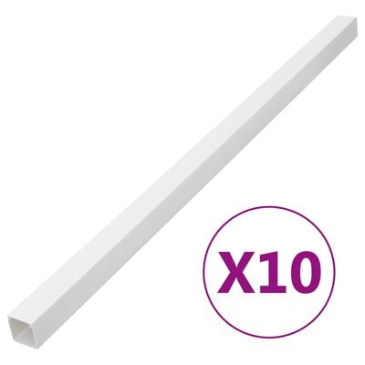 vidaXL Kabelgoot 50x25 mm 10 m PVC