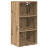 vidaXL Hangkast Artisan Eiken 40 x 29,5 x 80 cm Bewerkt hout