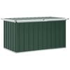 vidaXL Tuinbox Groen 129x67x65 cm