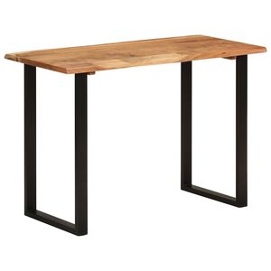 vidaXL Eettafel 110x50x76 cm massief acaciahout