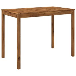 vidaXL Tuinbar Tafel Naturel 141 x 80,5 x 105 cm Massief Acaciahout