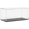 vidaXL Displaybox transparant 30x15x14 cm acryl