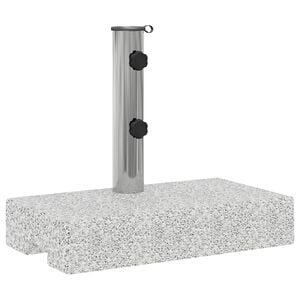 vidaXL Parasolvoet rechthoekig 25 kg graniet