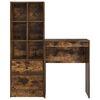 vidaXL Bureau met lade 2 pcs Gerookt eiken