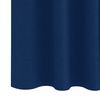 vidaXL Zwart-out Gordijnen met Ringen 2 pcs Donkerblauw 175 x 140 cm
