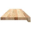 vidaXL Traptreden 16 st 100x30x2 cm onbehandeld massief eikenhout