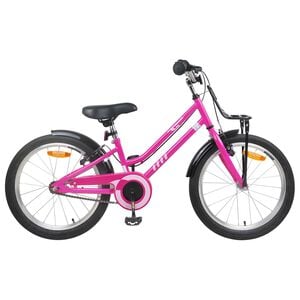 vidaXL Kinderfiets 20 Inch voor 6-11 jaar oud Roze Zwart