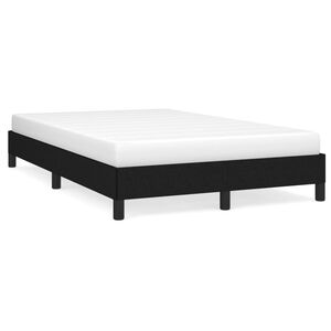 vidaXL Bedframe zonder matras 120x200 cm stof zwart