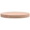 vidaXL Tafelblad rond &Oslash;40x4 cm massief beukenhout