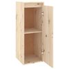 vidaXL Wandkast 30x30x80 cm massief grenenhout