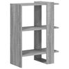 vidaXL Boekenkast Grijs Sonoma 52 x 25 x 71,5 cm Bewerkt hout