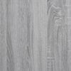 vidaXL Dressoir 50x42,5x93 cm bewerkt hout grijs sonoma eikenkleurig