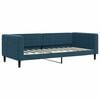 vidaXL Slaapbank 90x200 cm fluweel blauw