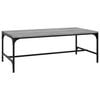 vidaXL Salontafel 100x50x35 cm bewerkt hout grijs sonoma