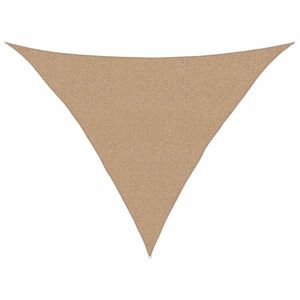 vidaXL Zonnezeil 160 g/m&sup2; 2,5x2,5x3,5 m HDPE taupe