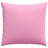 vidaXL Sofa Kussens 2 stuks Roze 45 x 45 cm Stof