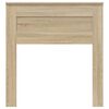 vidaXL Hoofdbord Sonoma Eiken 100 cm Bewerkt hout