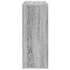 vidaXL Dressoir 60x30x75 cm bewerkt hout grijs sonoma eikenkleurig