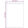 vidaXL Zwart-out Gordijnen met Ringen 2 pcs Bleekgrijs 175 x 140 cm