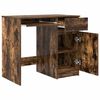 vidaXL Bureau 86x49x76 cm spaanplaat gerookt eikenkleurig