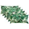vidaXL Kussensloop 6 pcs HEERLEN Bladpatroon 40 x 80 cm Polyester