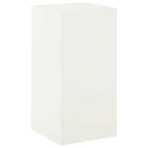 vidaXL Plantenstandaard Wit 30 x 30 x 60 cm Staal