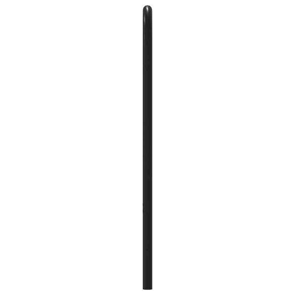 vidaXL Hoofdbord 140 cm staal en bewerkt hout sonoma eikenkleurig