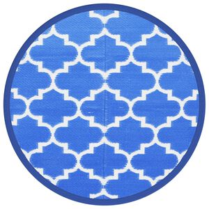vidaXL Buitenkleed ARAKIL &Oslash;160 cm polypropeen blauw