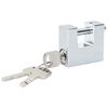 vidaXL Hangslot 12 st Zilver Staal