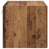 vidaXL Wandkast Wandgemonteerd Oud hout 50 x 42.5 x 40 cm Bewerkt hout
