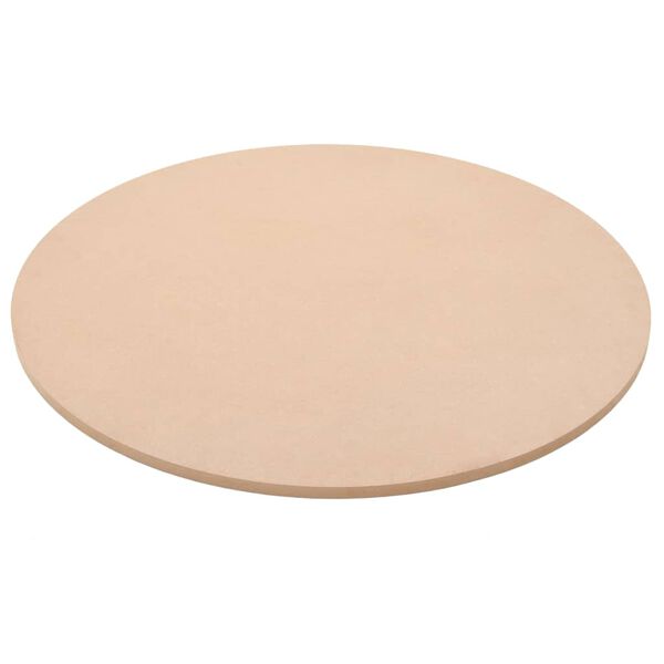vidaXL Tafelblad rond MDF 800x18 mm