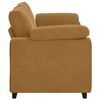 vidaXL Loveseat Sofa Bruin 140 cm Fluweel