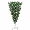 vidaXL Ophang Kunst Kerstboom met Ballenset Groen 210 cm PVC