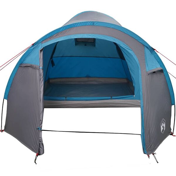 vidaXL Koepeltent met dak Anders Blauw 384 x 254 x 170 cm