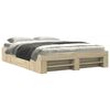 vidaXL Bedframe zonder matras hout sonoma eikenkleurig 160x200 cm