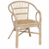 vidaXL Stapelstoel Naturel 58 x 60 x 81 cm Rattan