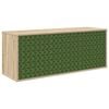 vidaXL Wandgemonteerd tv-meubel GELEEN 102 x 33 x 40 cm Sonoma Eiken