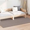 vidaXL Vloerkleden Rechthoekig LUGO Taupe 200 x 140 cm Polyester