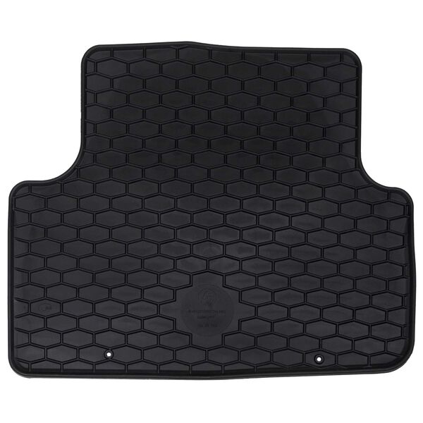 vidaXL Autobodemmat 4 pcs Zwart Geschikt voor VW T-CROSS 2019- Rubber